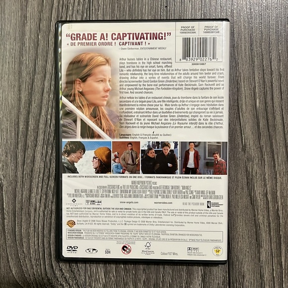 Snow Angels DVD - Picture 2 of 3